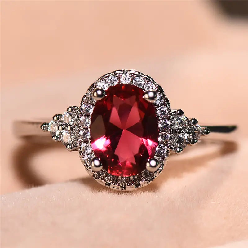Kirelle Emberlain Ring | White Gold 18k