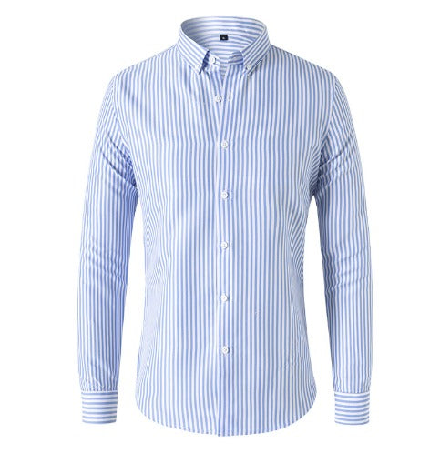 Theodor™ | Breathable Striped Shirt for a Relaxed Smart Look