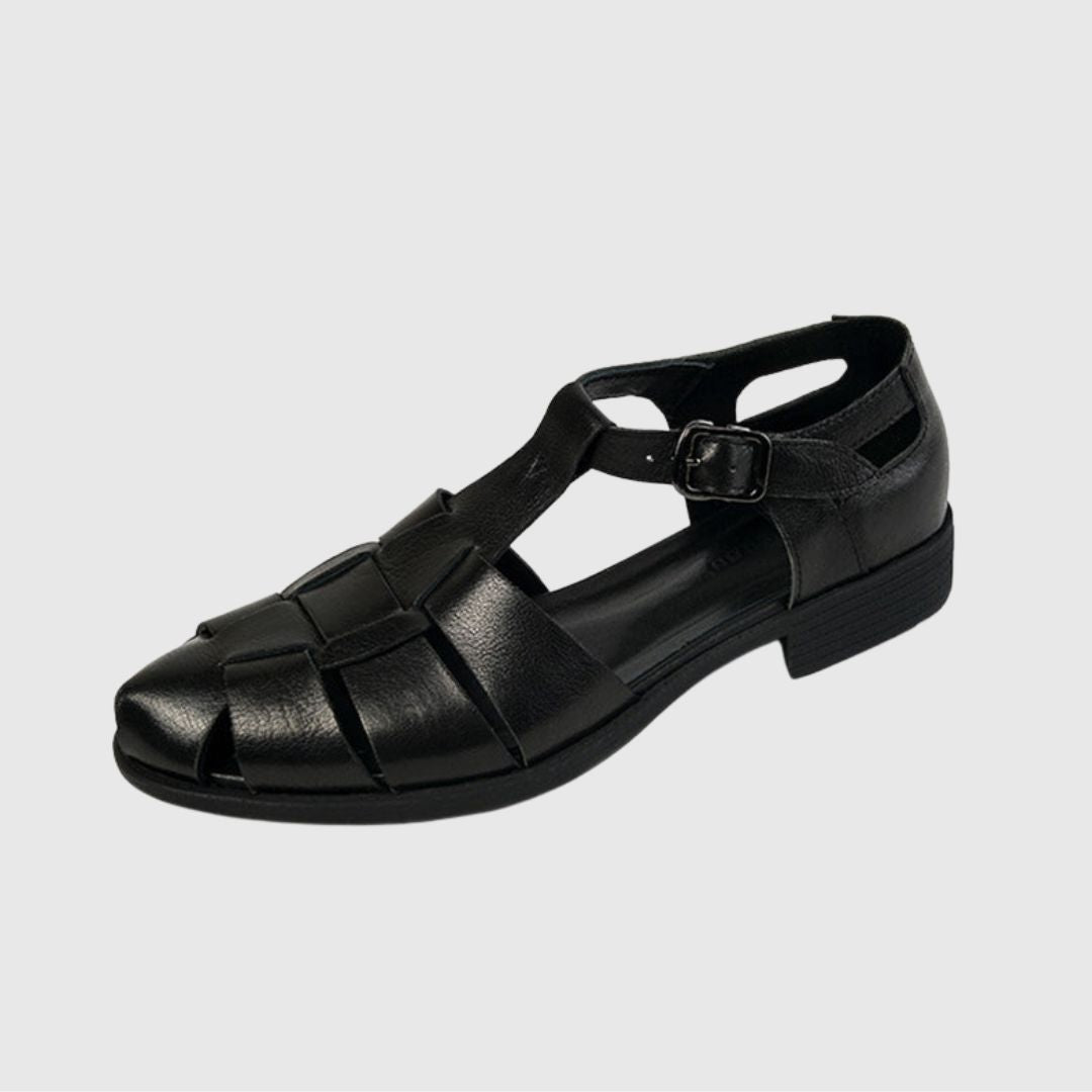 Retro Buckle Shoes