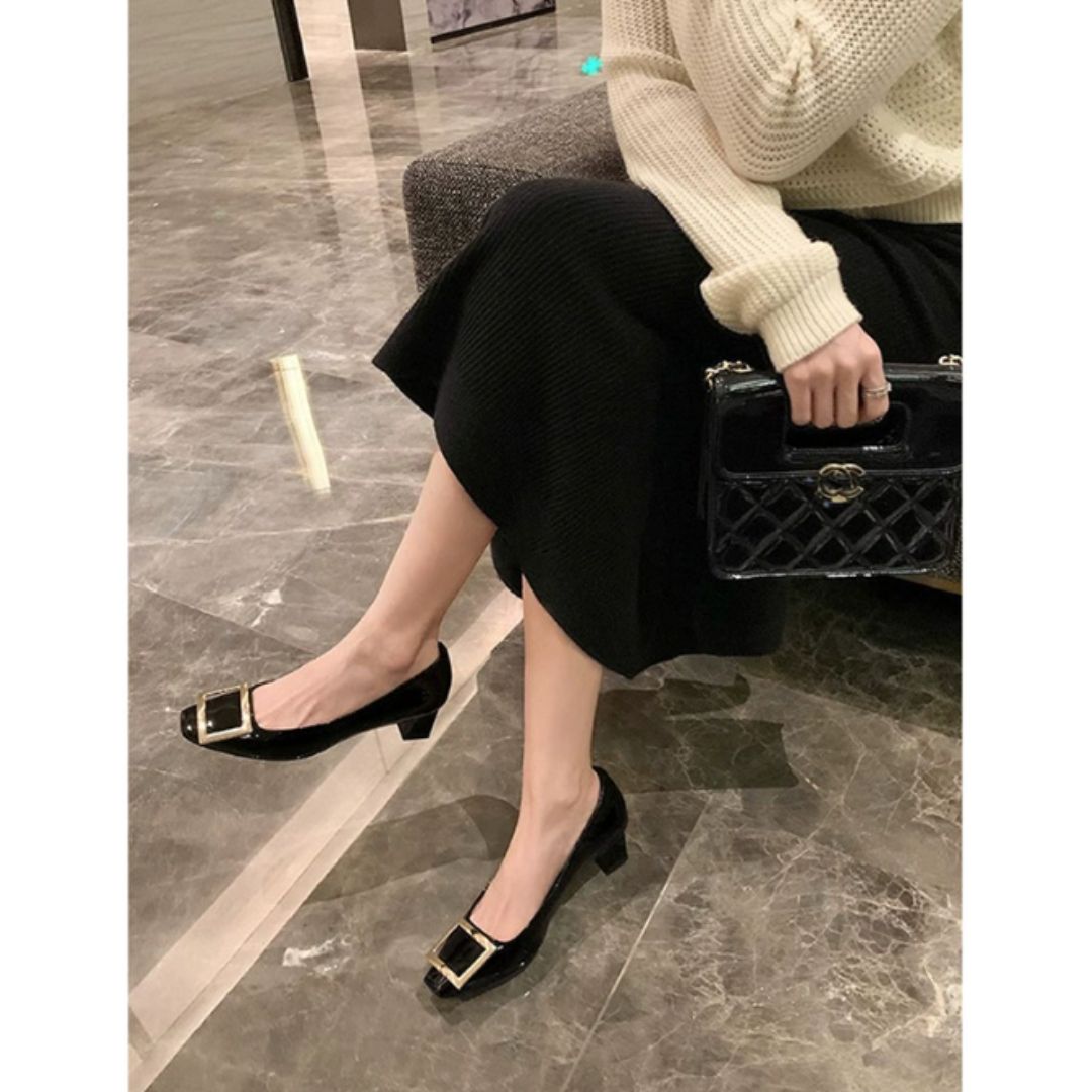 Teona™ | Elegant sandals with square toes and medium heels for a refined style