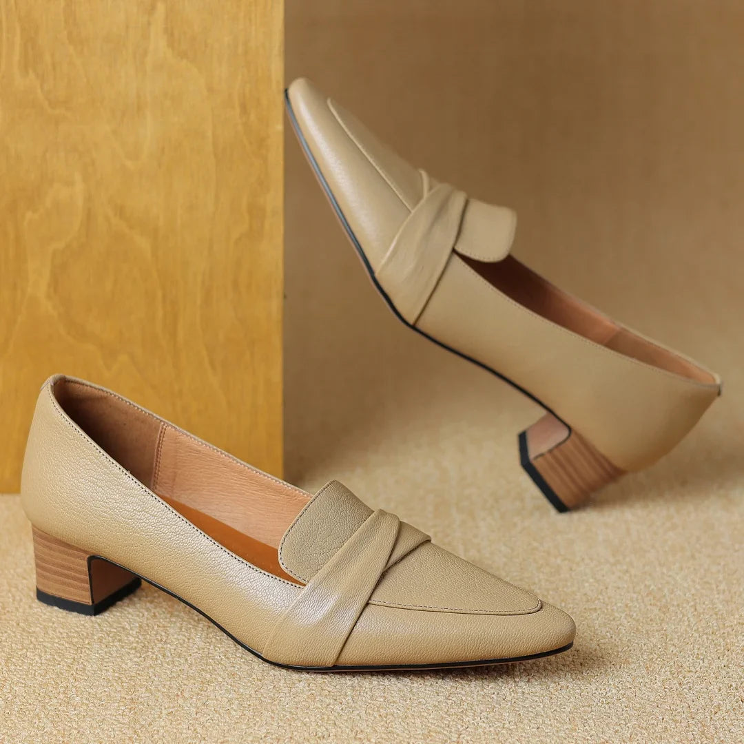 Pointed Toe Dress Loafers