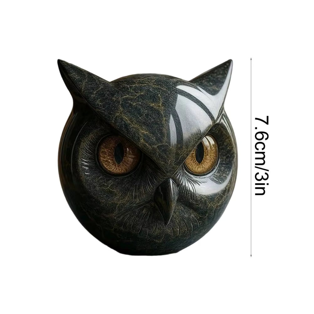 Mystical™ | Elegant Owl Head Decor