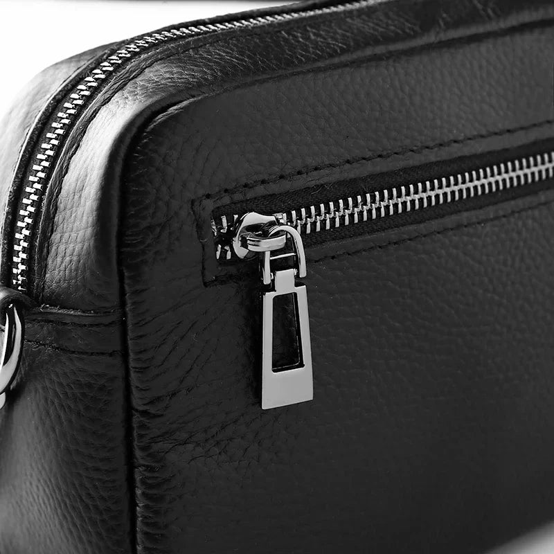 Belle Refined Leather Shoulder Bag – Premium Adjustable Design