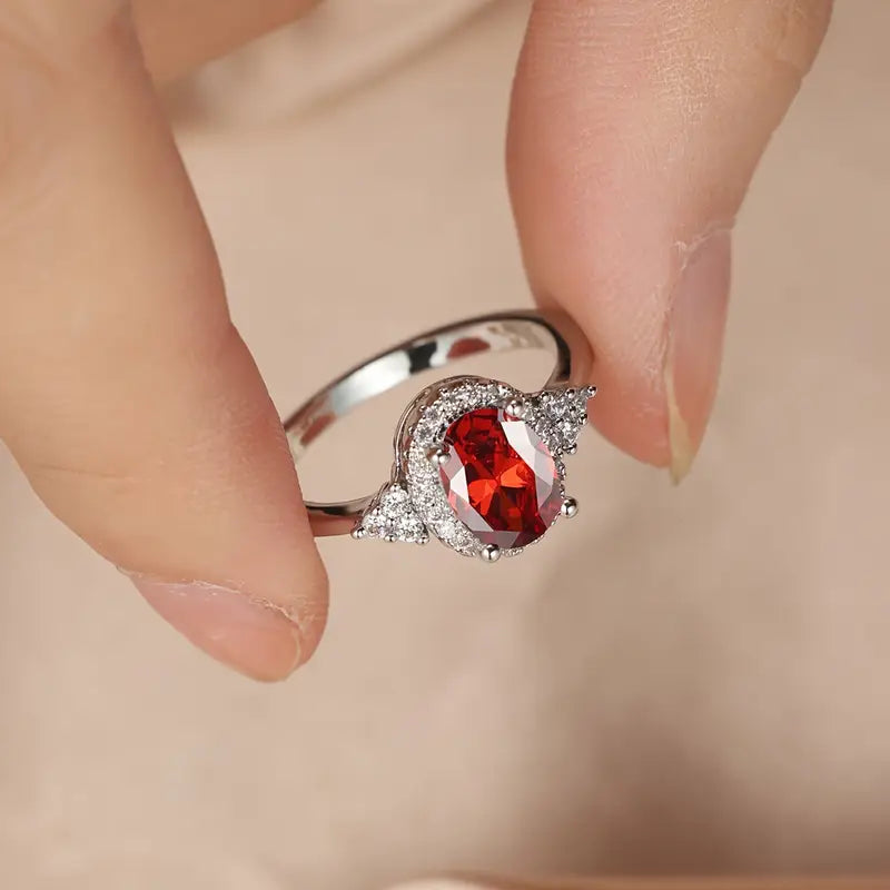 Kirelle Emberlain Ring | White Gold 18k