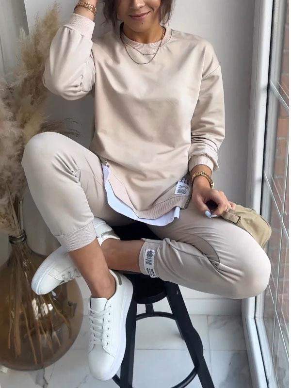 Brooke Comfortable Loungewear Set Soft Breathable Two‑Piece Outfit