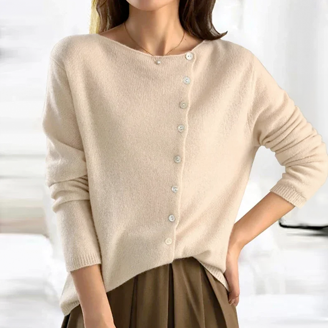Alina Elegant Wool Vest – Soft Comfort, Timeless Style