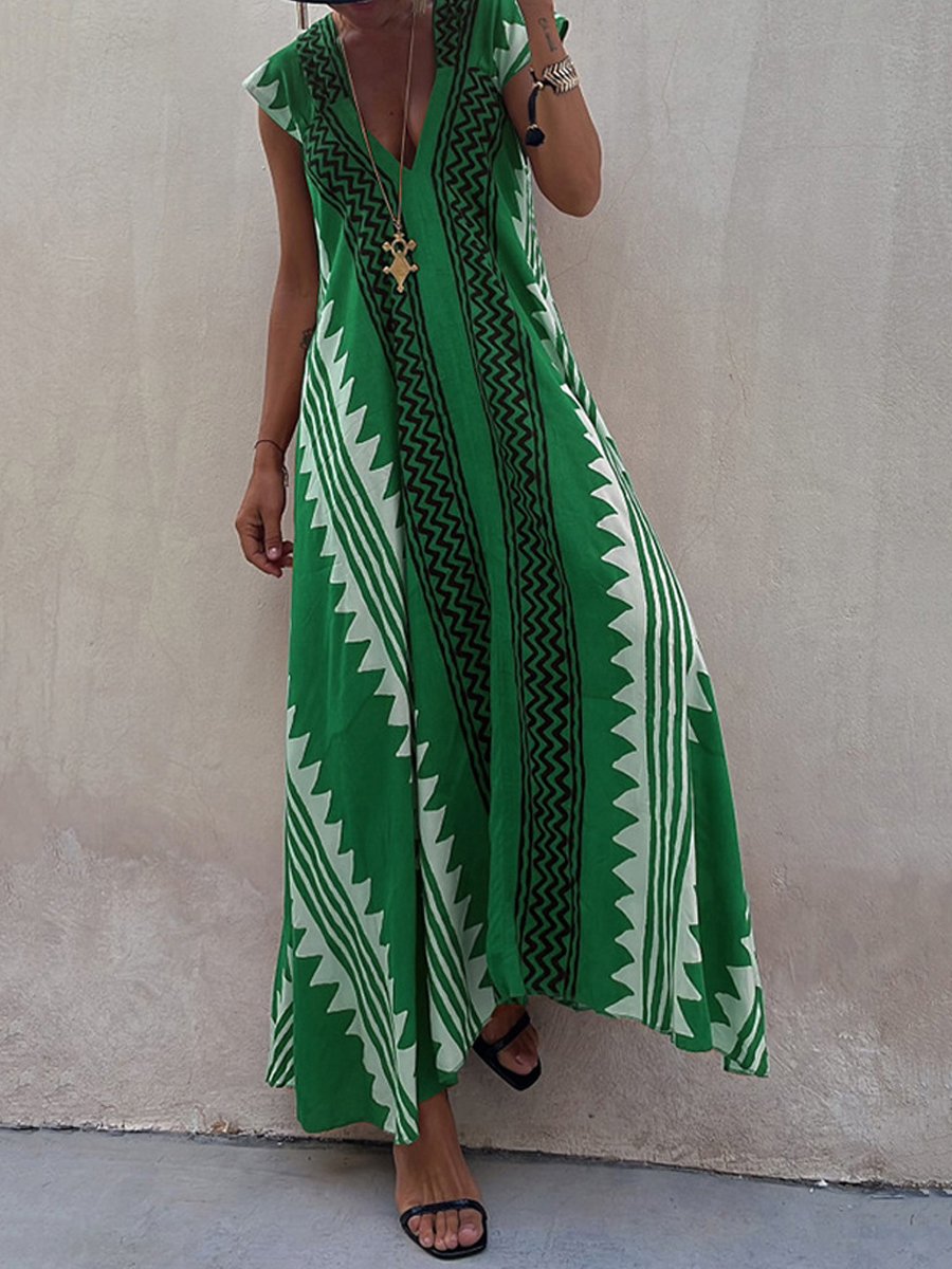 Boho™ | Sleeveless V-neck Dress