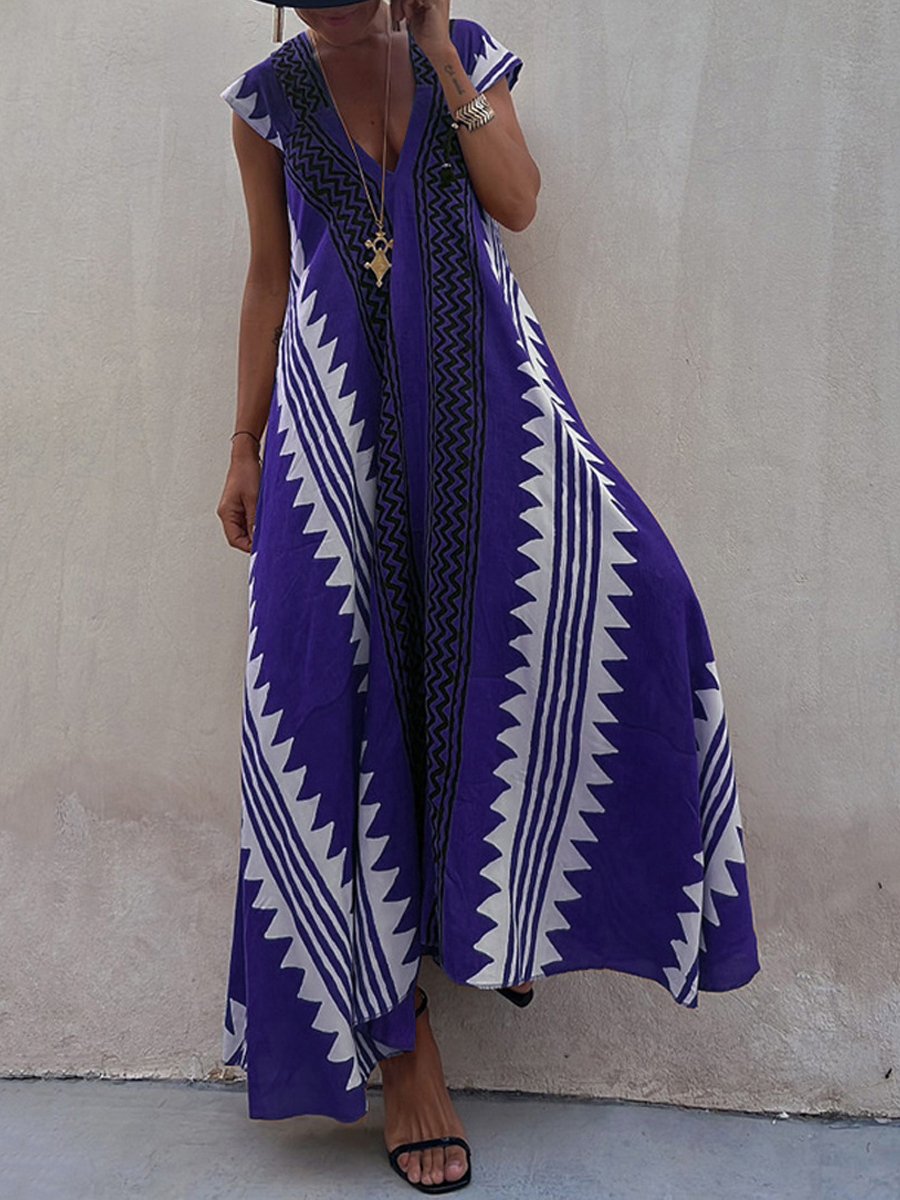 Boho™ | Sleeveless V-neck Dress