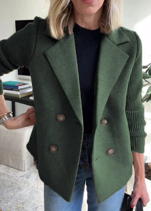 Maris Stylish Blazer – Double‑Breasted Fashionable Women's Jacket