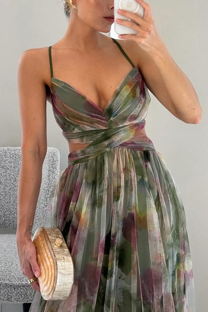 Gaia™ | Long Floral and Romantic Dress