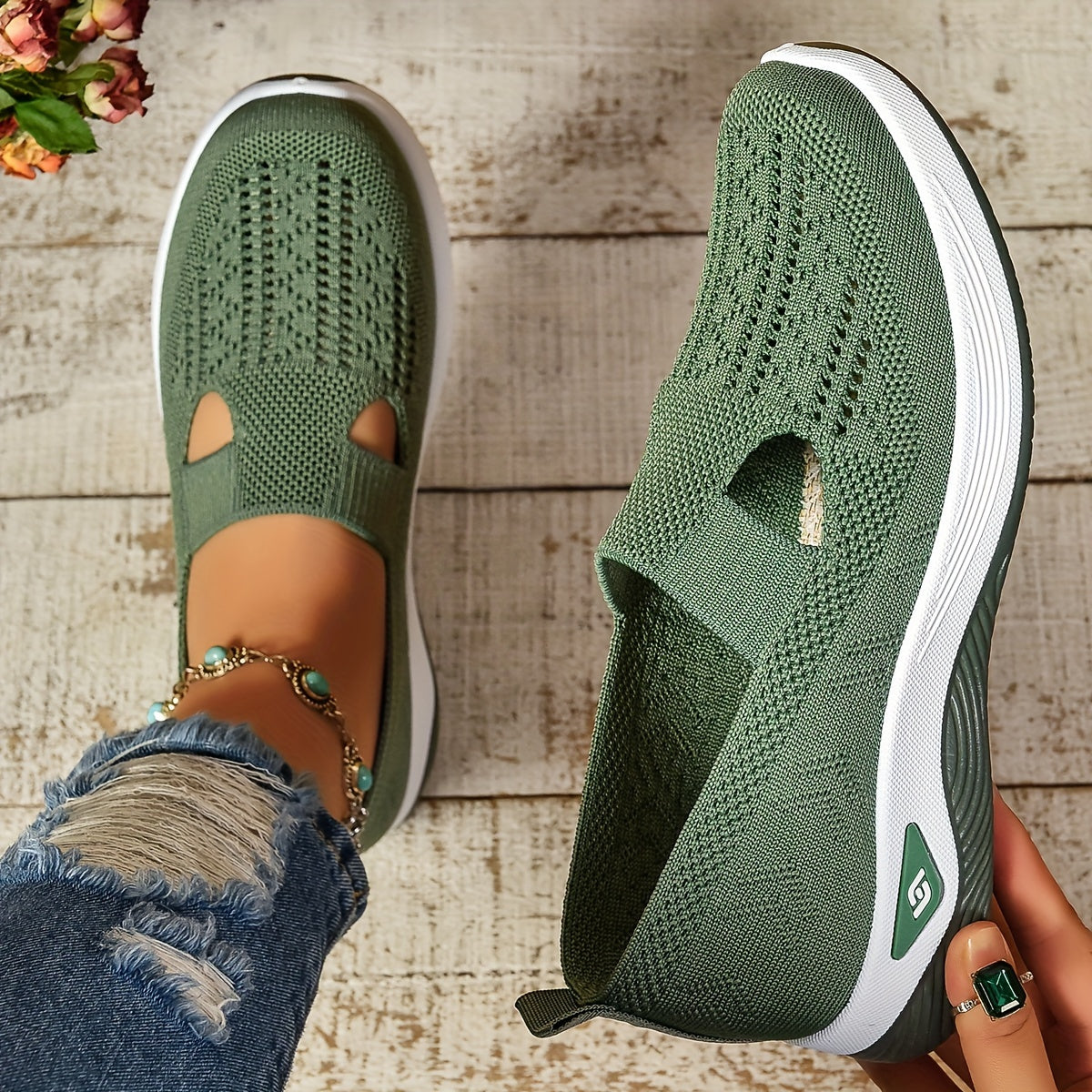 Carry Orthopaedic Slip-On Shoes for Women – Cushioned Gel Support
