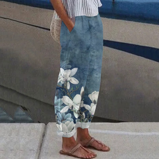 Magrethe - Lightweight Linen Trousers