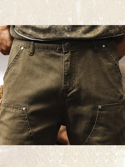 NEWPORT RESERVE I Men's Rugged Workwear Straight-Leg Utility Pants