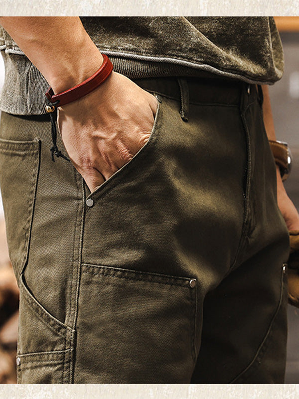 NEWPORT RESERVE I Men's Rugged Workwear Straight-Leg Utility Pants