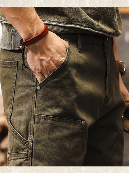 NEWPORT RESERVE I Men's Rugged Workwear Straight-Leg Utility Pants