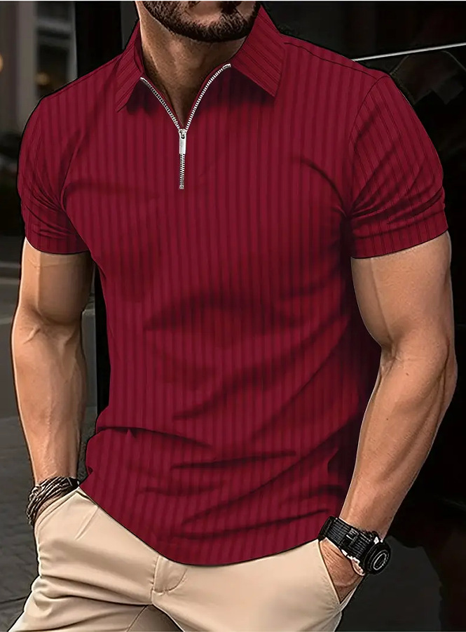 Thomas™ | Slim Fit Polo Shirt with Modern Details