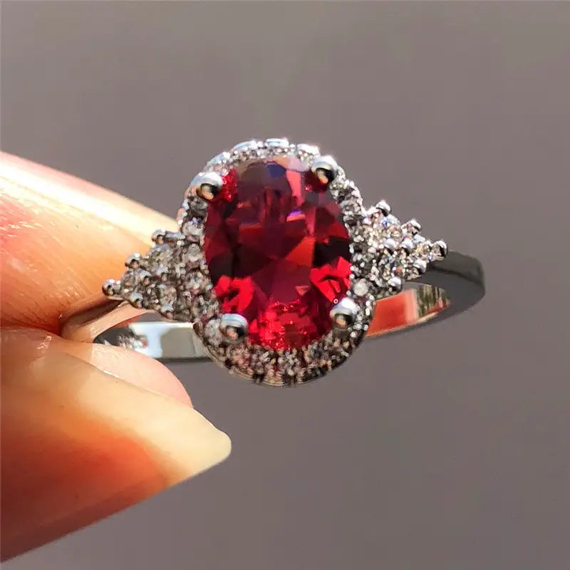 Kirelle Emberlain Ring | White Gold 18k