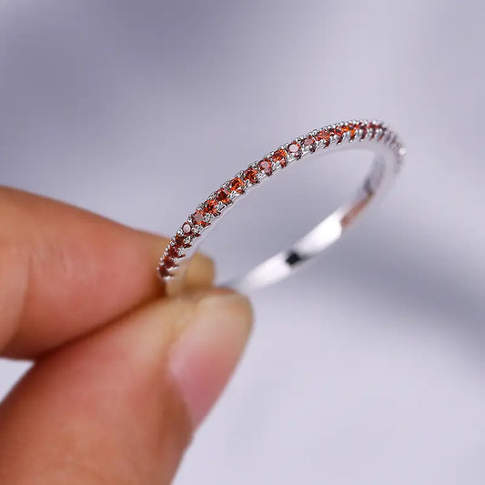 Soraya Rubelis Ring | White Gold 14k