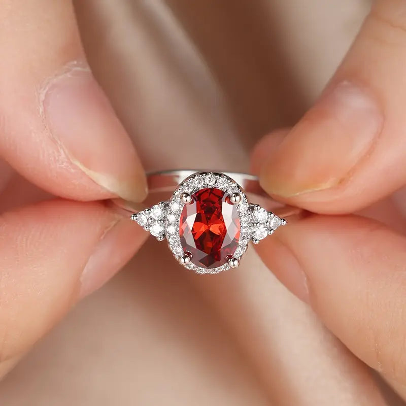 Kirelle Emberlain Ring | White Gold 18k