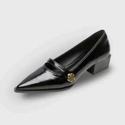 Retro Soft Leather Mary Janes