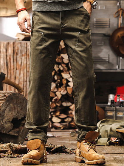 NEWPORT RESERVE I Men's Rugged Workwear Straight-Leg Utility Pants