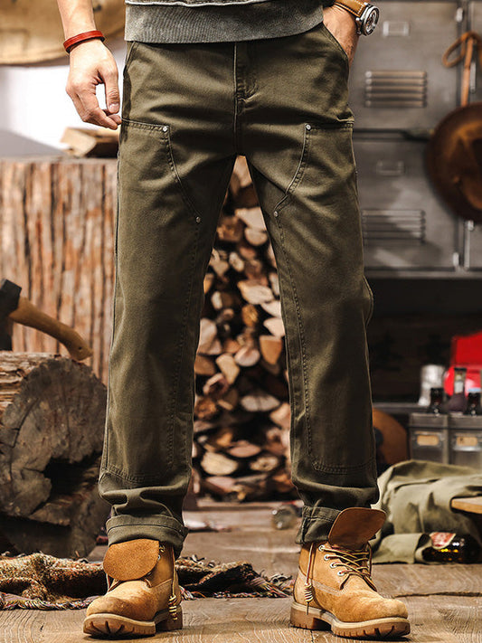 NEWPORT RESERVE I Men's Rugged Workwear Straight-Leg Utility Pants