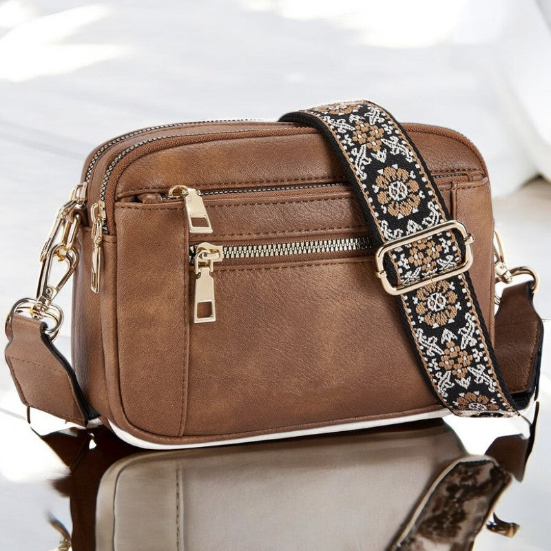 Camilla Refined Leather Shoulder Bag – Elegant Everyday Carry