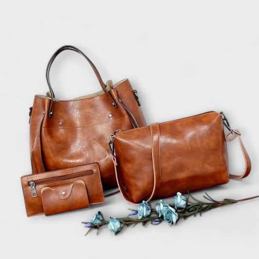 Sophie Mode - 4-Piece Vintage Bag Set