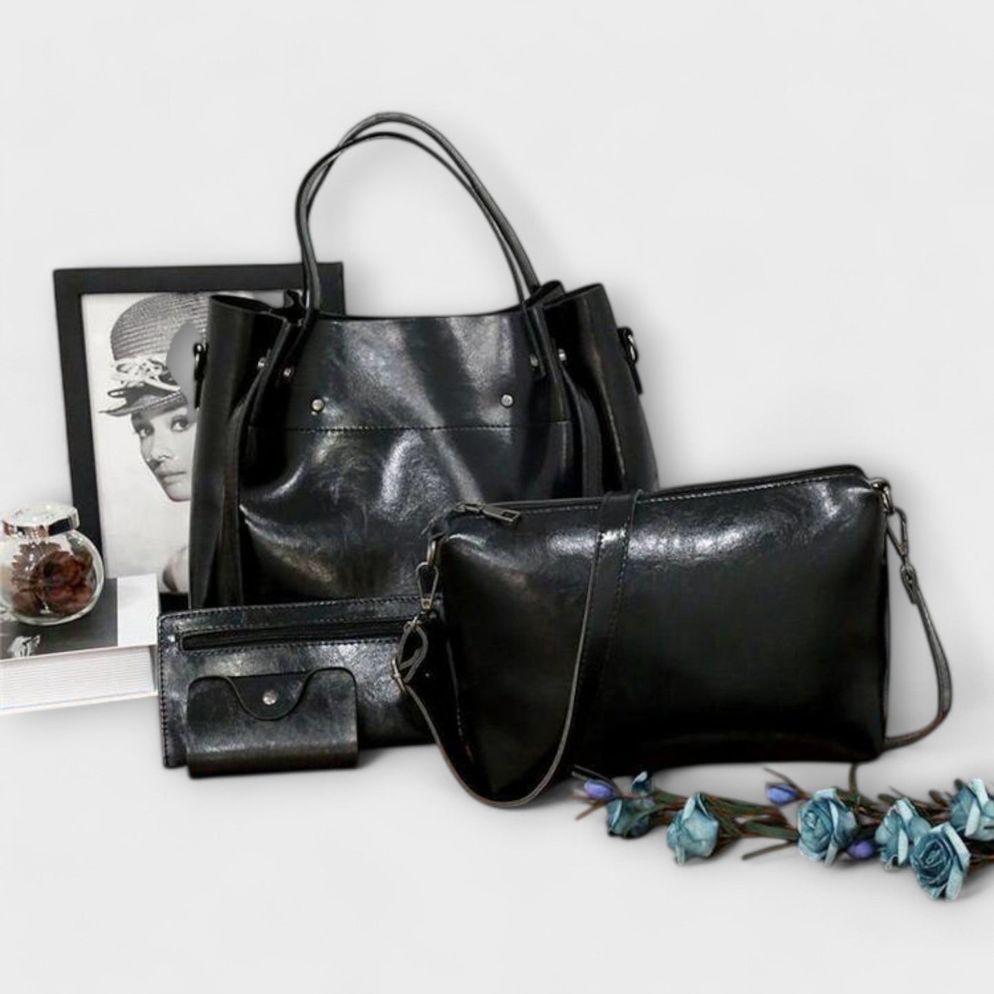 Sophie Mode - 4-Piece Vintage Bag Set