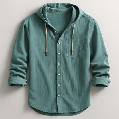 NEWPORT RESERVE | LUXURY HOODED SHIRT