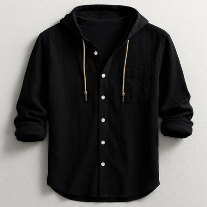 NEWPORT RESERVE | LUXURY HOODED SHIRT