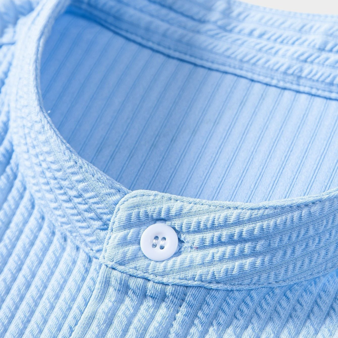 Karl™ | Stylish & Comfortable Shirt with Stand Collar for All Occasions