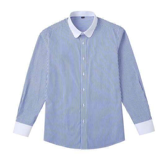 Shirt - Authentic Shelby White & Blue