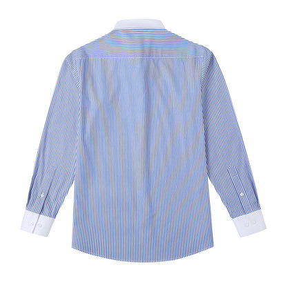 Shirt - Authentic Shelby White & Blue