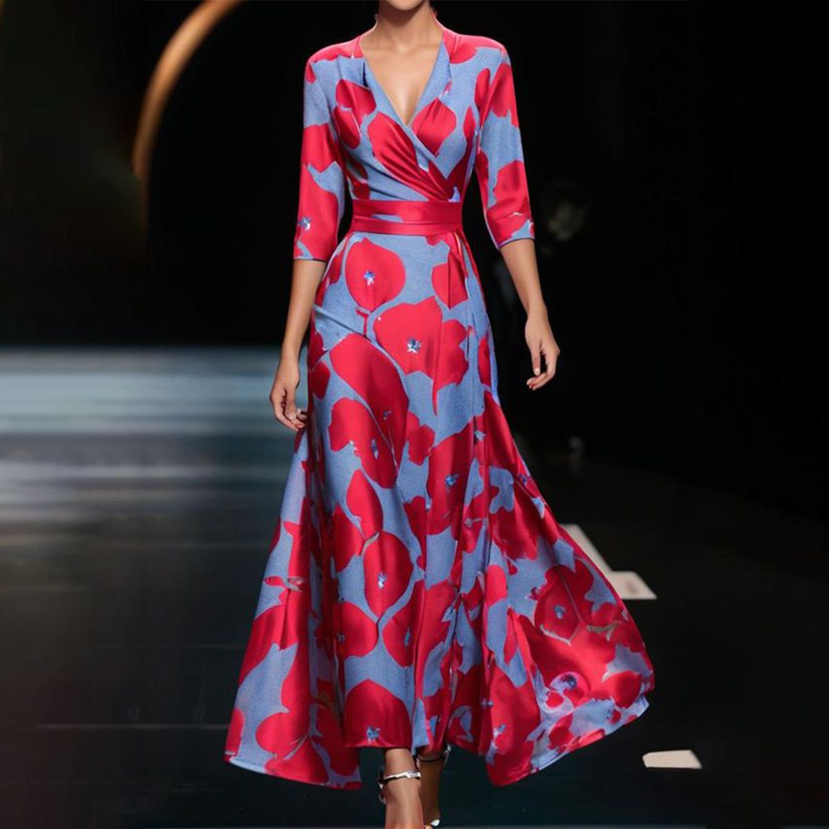 Anna™ | V-Neck Dress
