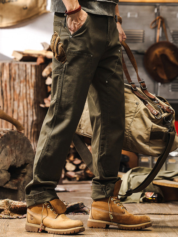 NEWPORT RESERVE I Men's Rugged Workwear Straight-Leg Utility Pants