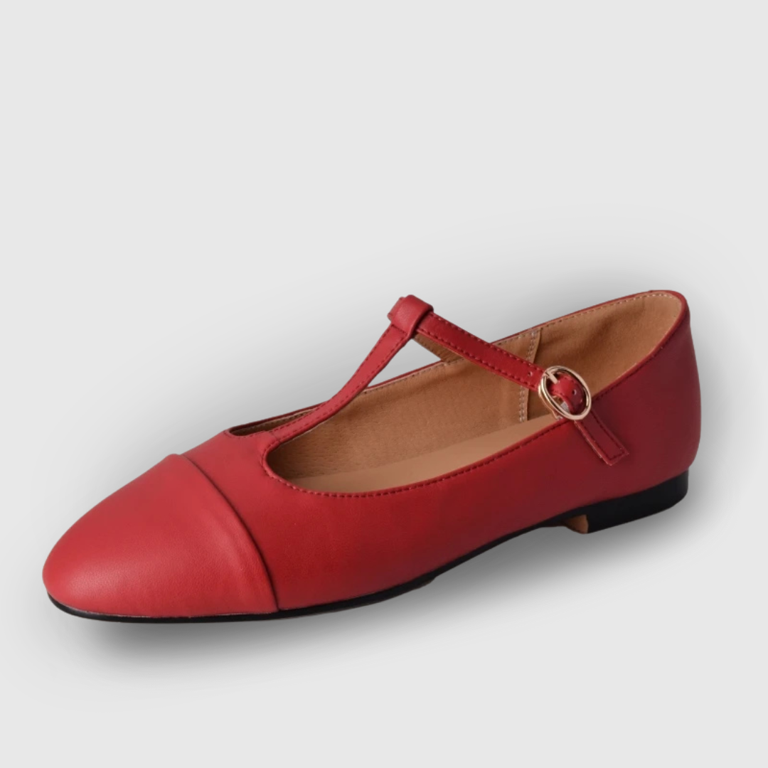 Genuine Leather Mary Janes