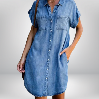 Lynor™ | Casual Denim Dress