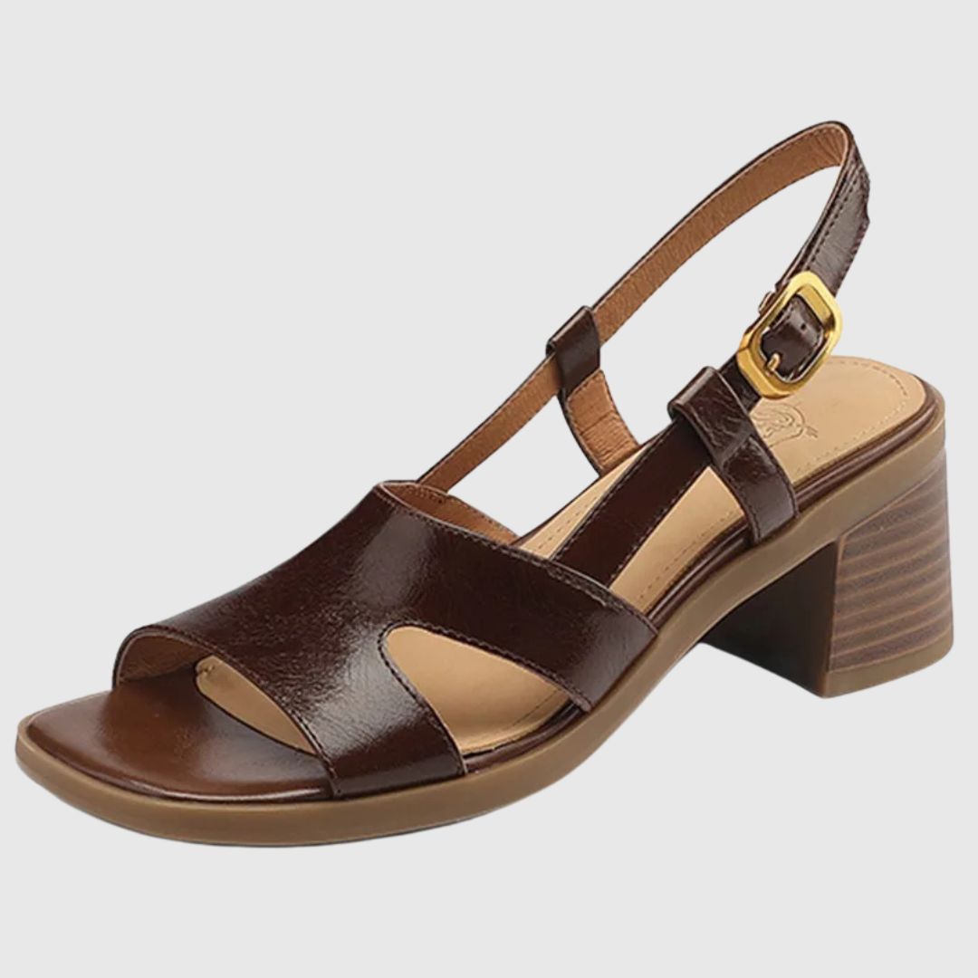Summer Retro Squared Sandals