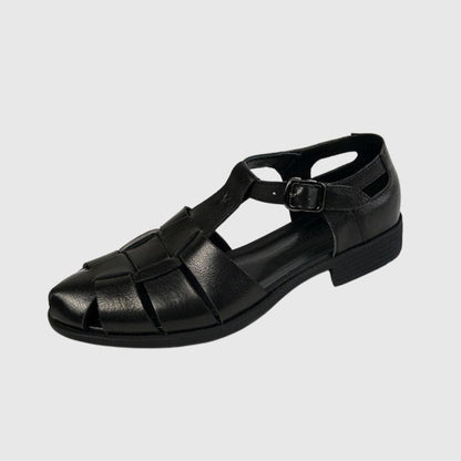 Retro Buckle Shoes