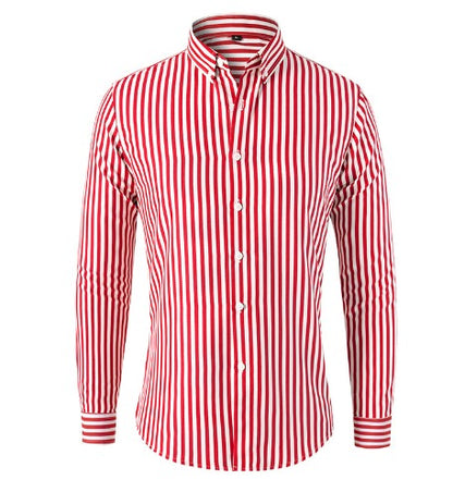 Theodor™ | Breathable Striped Shirt for a Relaxed Smart Look