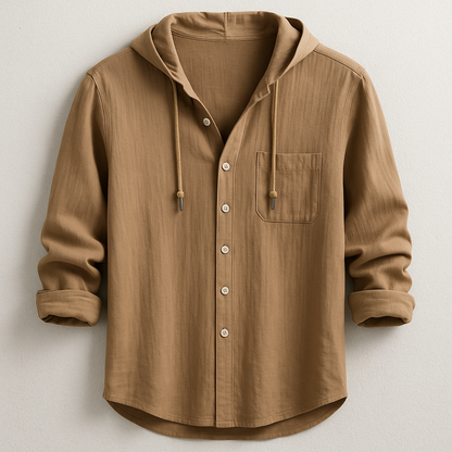 NEWPORT RESERVE | LUXURY HOODED SHIRT