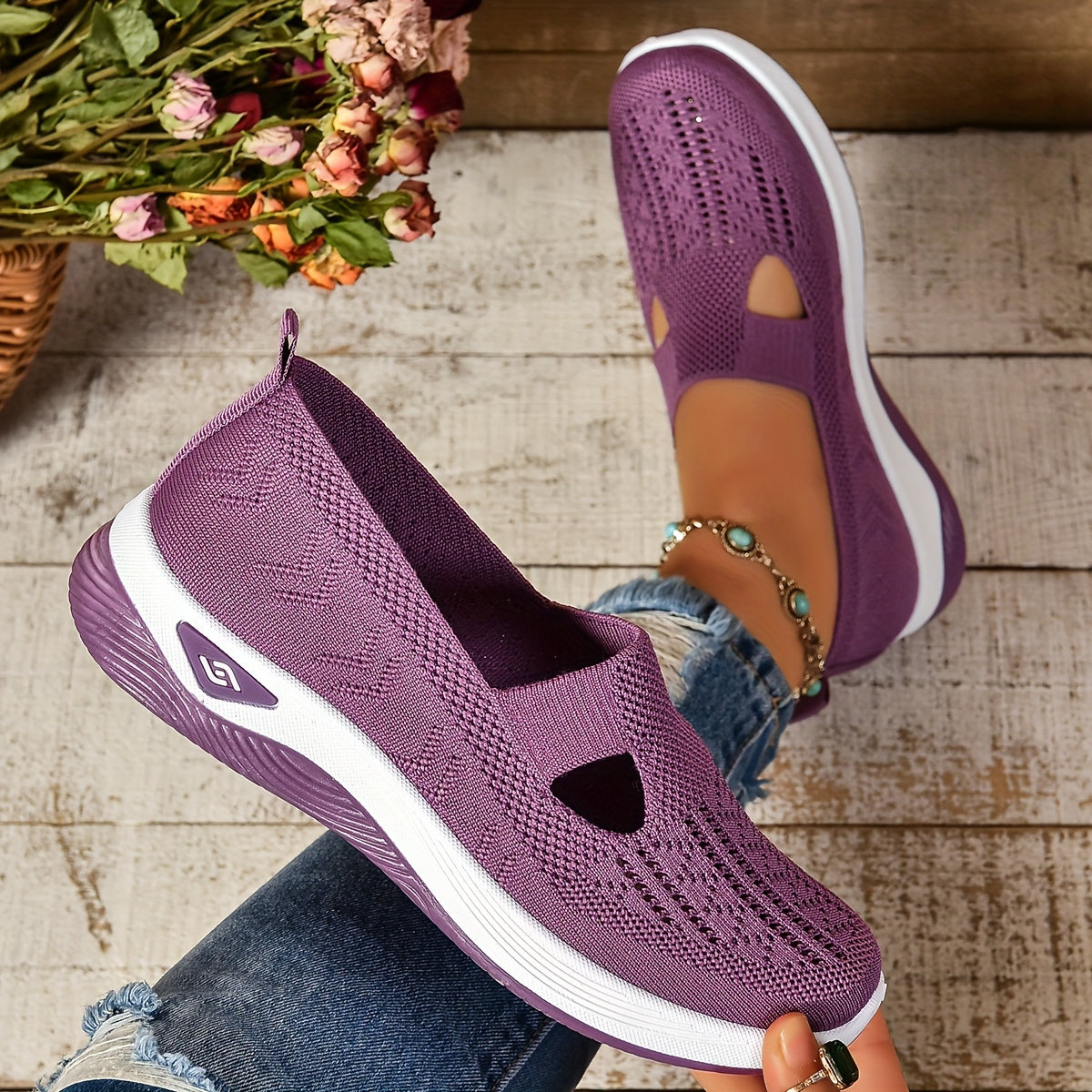 Carry Orthopaedic Slip-On Shoes for Women – Cushioned Gel Support