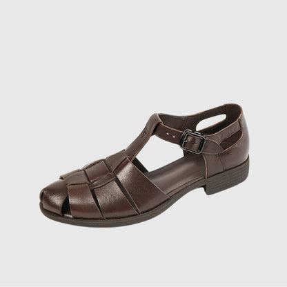 Retro Buckle Shoes