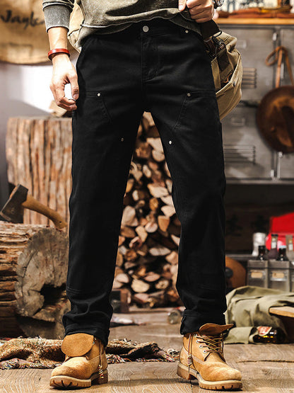 NEWPORT RESERVE I Men's Rugged Workwear Straight-Leg Utility Pants