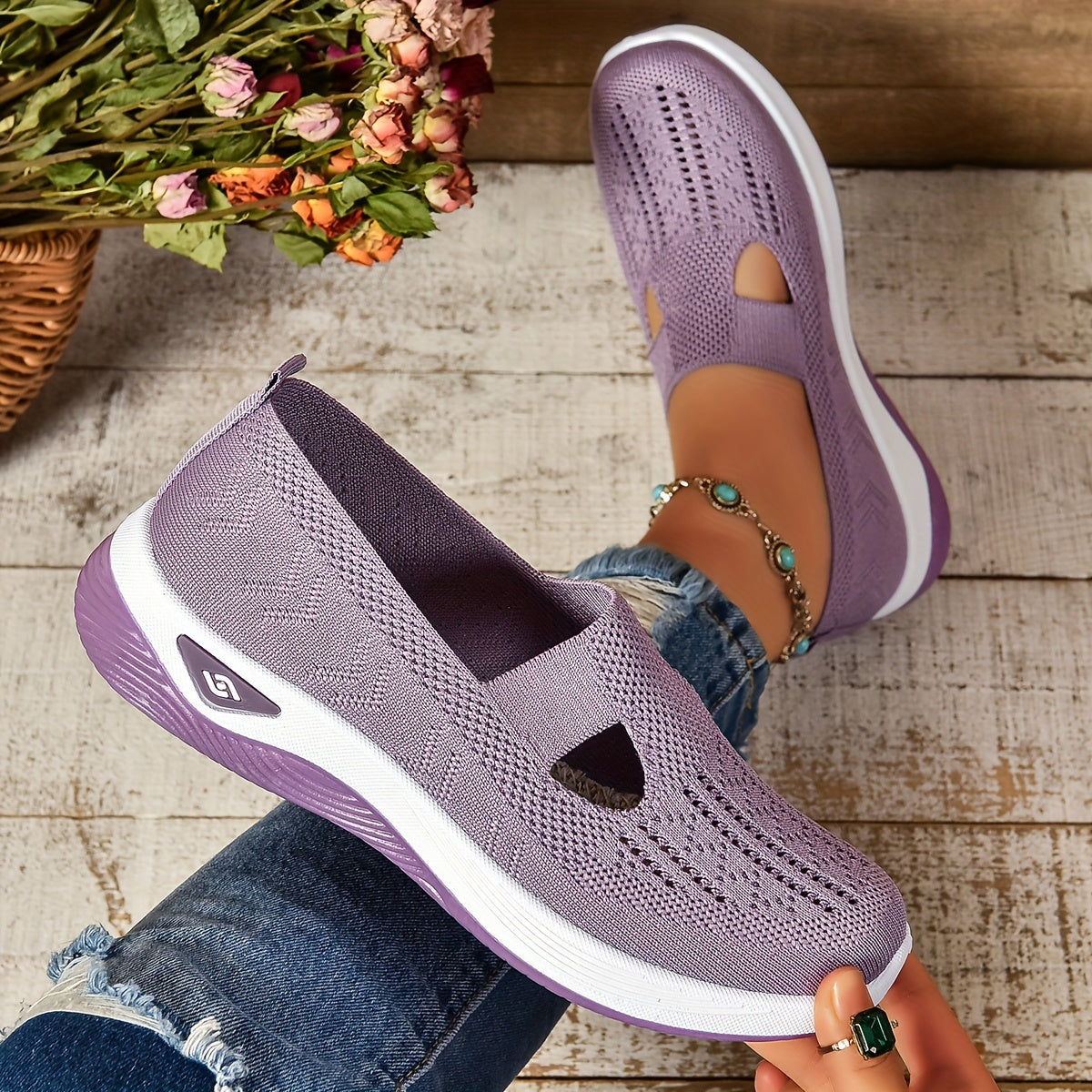 Carry Orthopaedic Slip-On Shoes for Women – Cushioned Gel Support