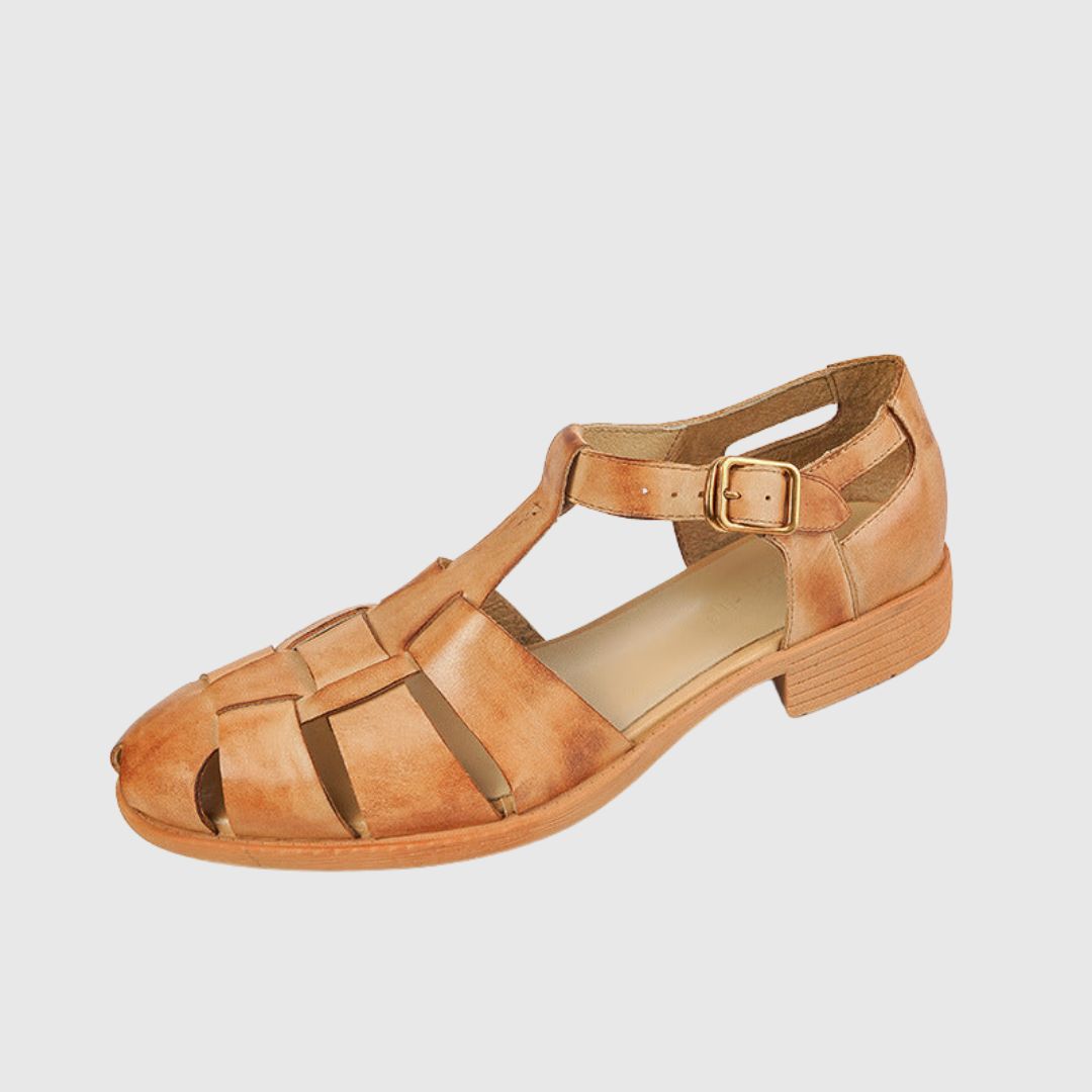 Retro Buckle Shoes