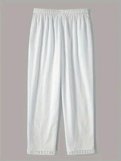 Karla - Lightweight Linen Trousers