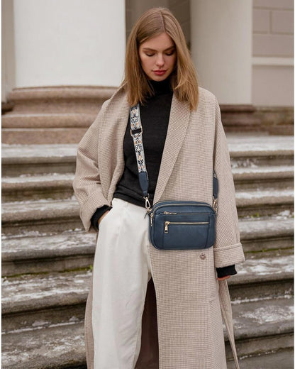 Camilla Refined Leather Shoulder Bag – Elegant Everyday Carry