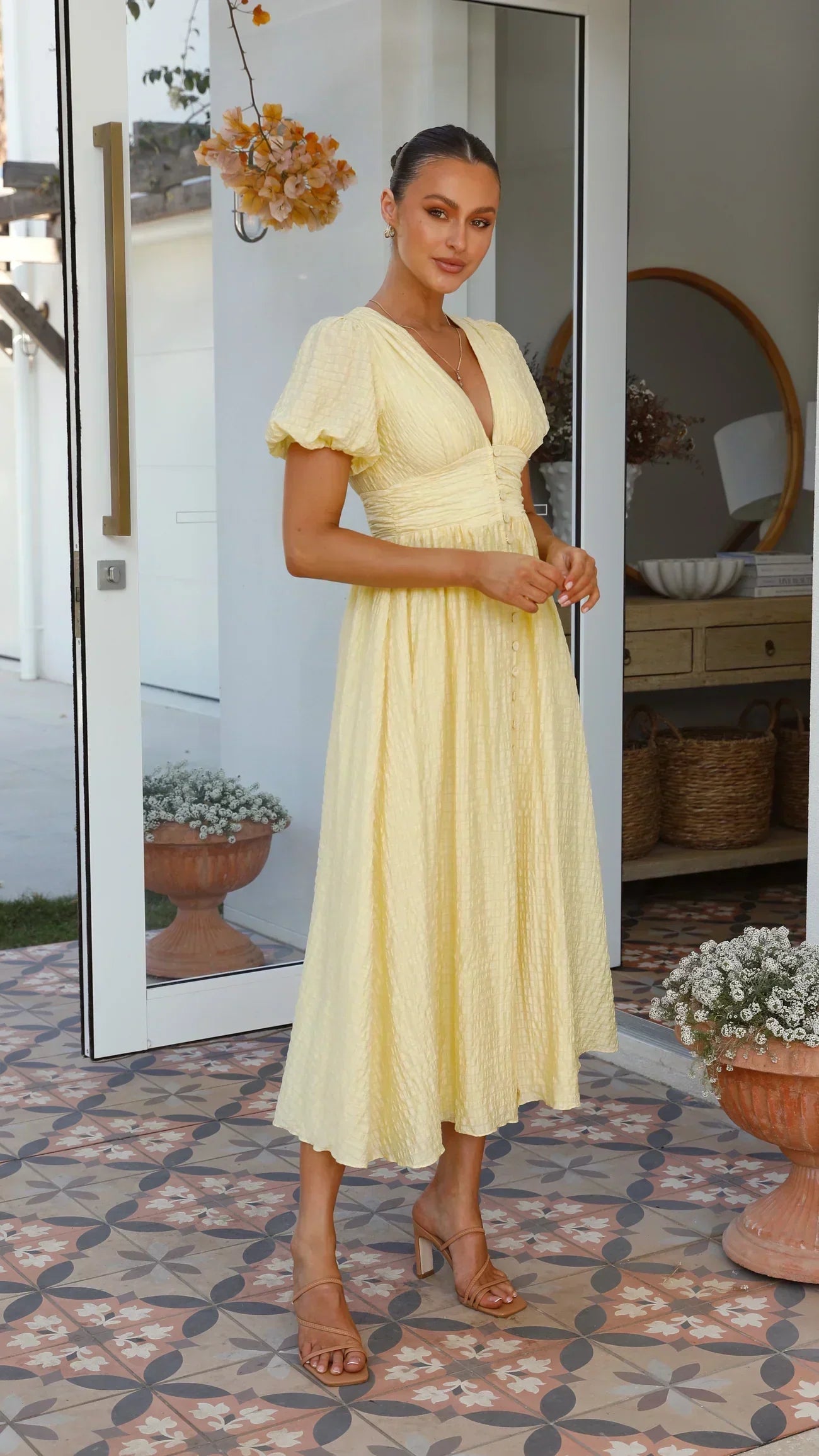 Abito Rosa Portman™ - Eleganza senza tempo, stile versatile, alta qualità